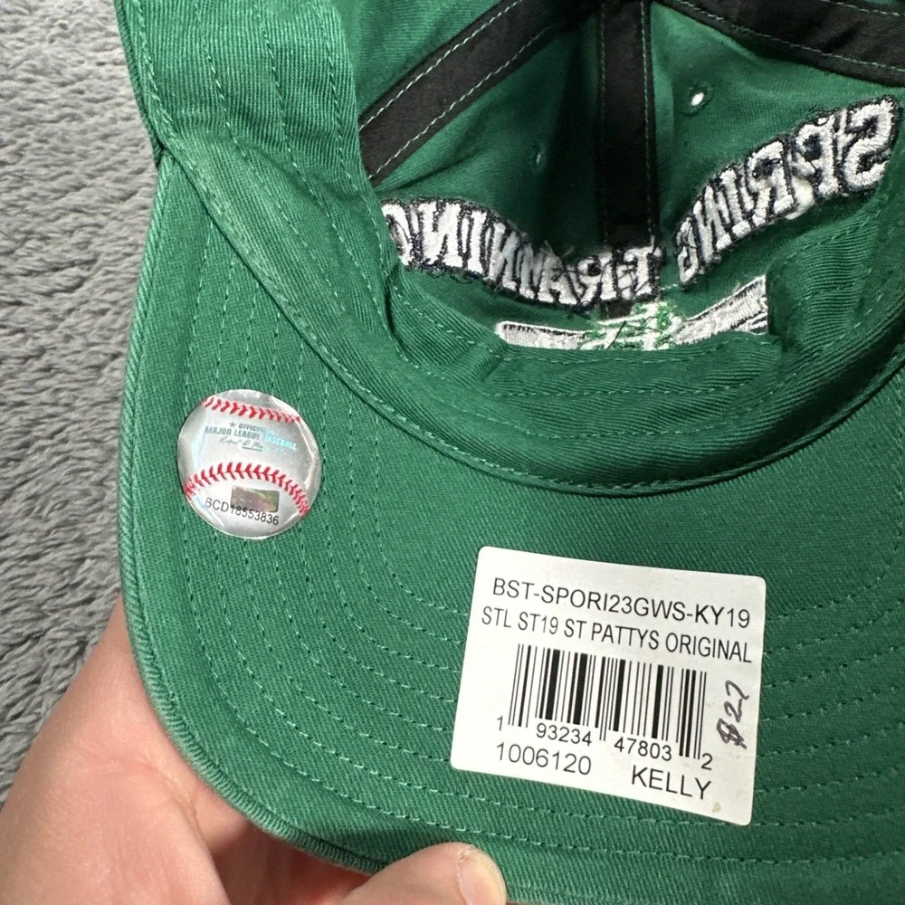 NWT St Louis Cardinals Baseball Spring Training Green Hat St Patrick's Day STL